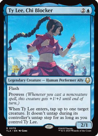 Ty Lee, Chi Blocker  [Prerelease Cards] Foil