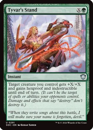 Tyvar's Stand  [Commander: Secrets of Strixhaven]