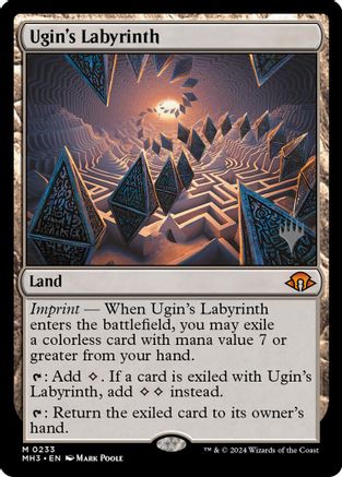 Ugin's Labyrinth  [Promo Pack: Edge of Eternities] Foil