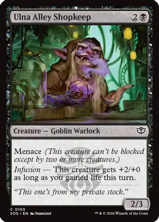 Ulna Alley Shopkeep  [Secrets of Strixhaven] Foil