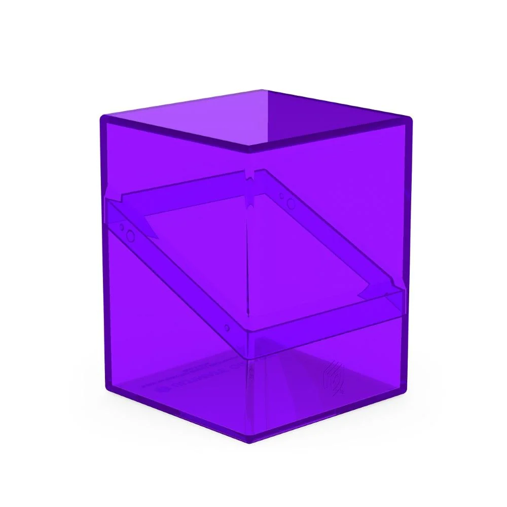 Ultimate Guard: Deck Box β Boulder 100+ β Clear: Amethyst