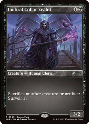 Umbral Collar Zealot  [Promo Pack: Edge of Eternities] Foil