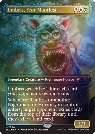 Umbris, Fear Manifest (Rainbow Foil)  [Secret Lair Drop Series] Foil