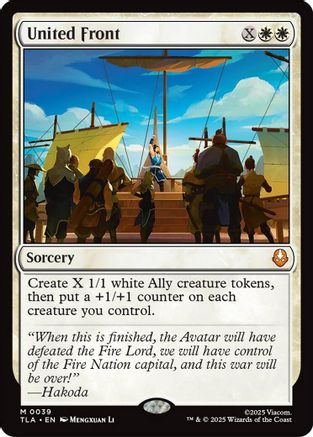 United Front  [Avatar: The Last Airbender]