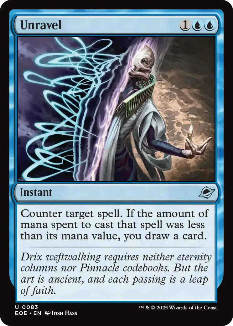 Unravel [Edge of Eternities] Foil