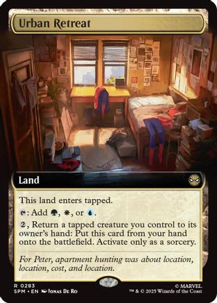 Urban Retreat (Extended Art)  [Marvel's Spider-Man] Foil