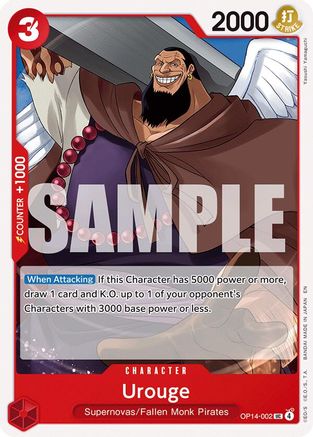 Urouge (OP14-002) - [The Azure Sea's Seven]