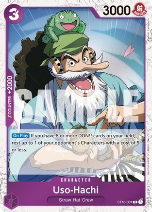 Uso-Hachi (Pirate Foil) (ST18-001) - [Premium Booster -The Best- Vol. 2] Foil