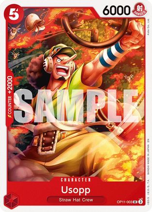 Usopp (OP11-003) - [A Fist of Divine Speed]