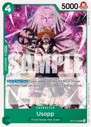 Usopp (OP14-022) - [The Azure Sea's Seven]