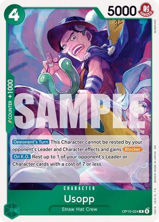 Usopp (OP15-024) - [Adventure on Kami's Island] Foil