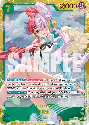 Uta (061) (EB03-061) - [Extra Booster: One Piece Heroines Edition] Foil
