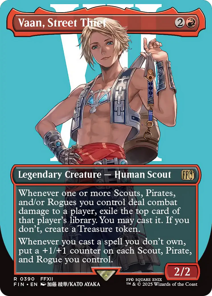Vaan, Street Thief (Borderless)  [FINAL FANTASY] (Borderless)