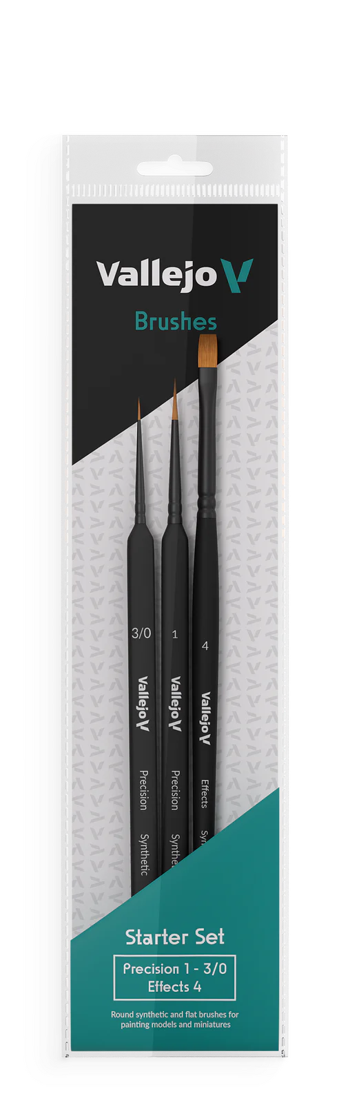 Vallejo Hobby Brushes: Precision Starter Set