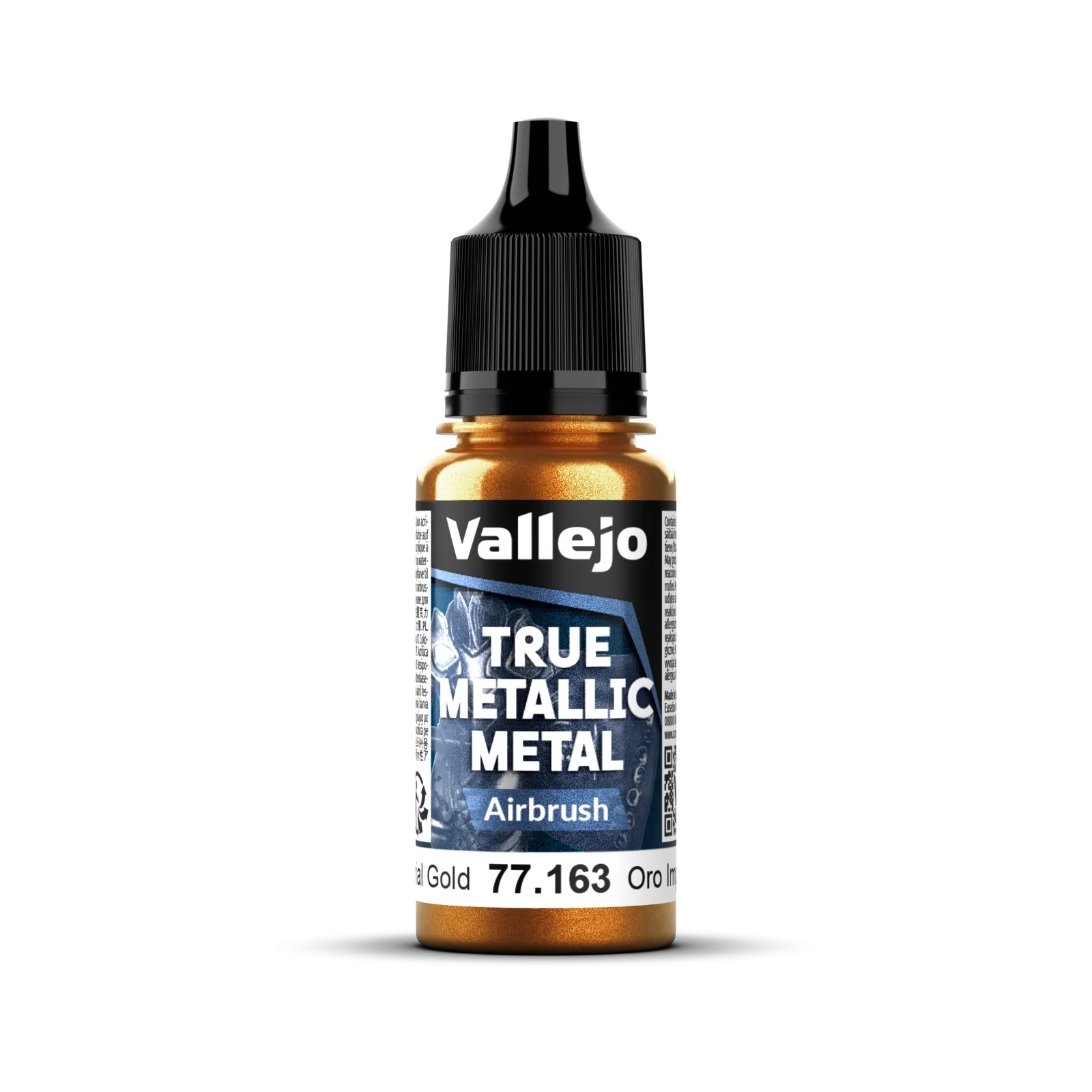Vallejo True Metallic Metal: Airbrush - Imperial Gold 18 ml