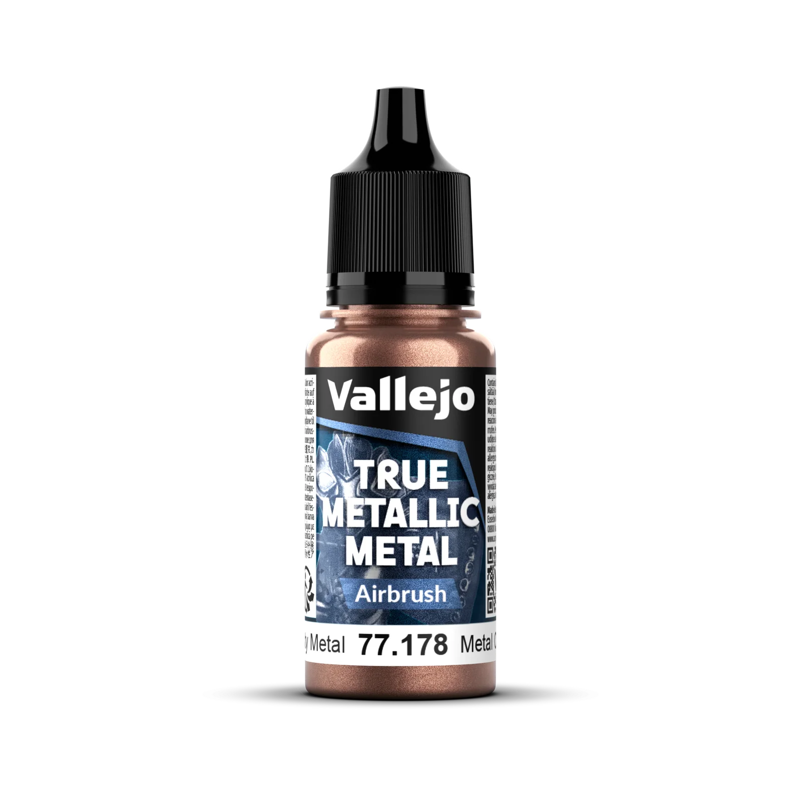 Vallejo True Metallic Metal: Airbrush - Rusty Metal 18 ml