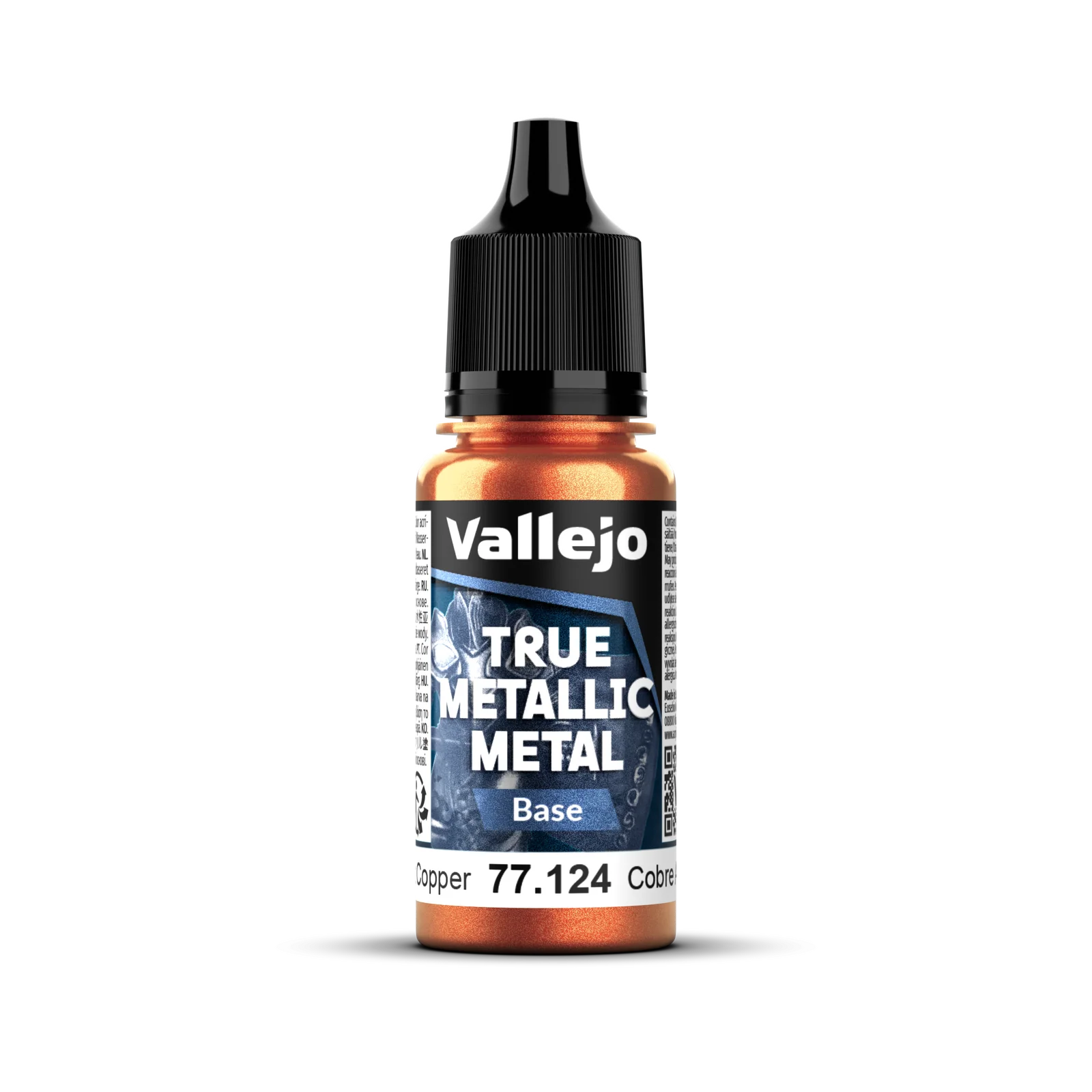Vallejo True Metallic Metal: Base - Ancient Copper 18 ml