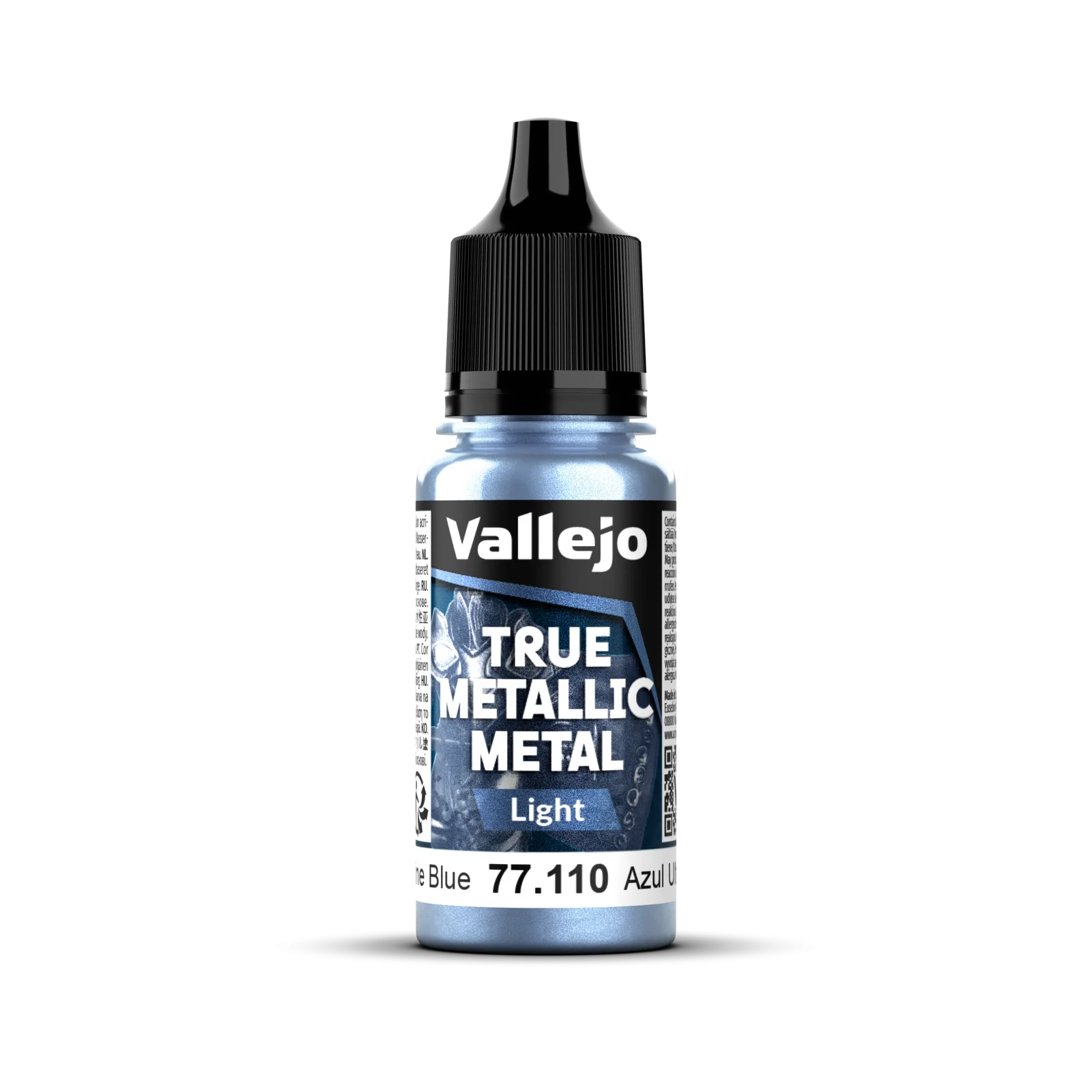 Vallejo True Metallic Metal: Light - Ultramarine Blue 18 ml