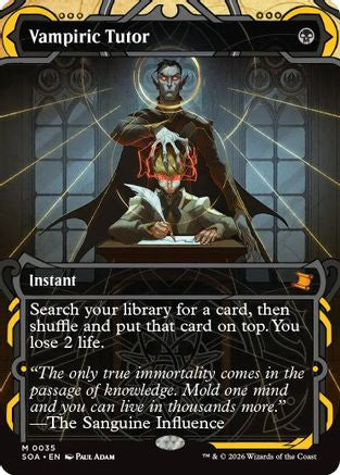 Vampiric Tutor  [Secrets of Strixhaven: Mystical Archive]