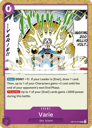 Varie (OP15-074) - [Adventure on Kami's Island]