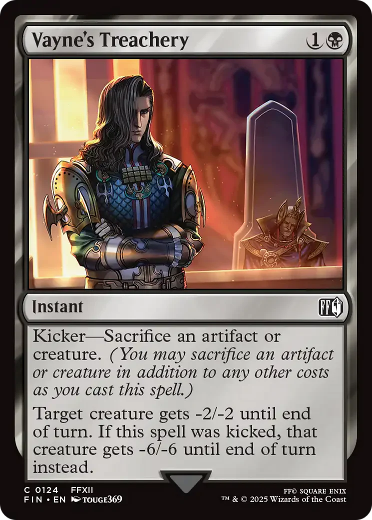 Vayne's Treachery [FINAL FANTASY] Foil