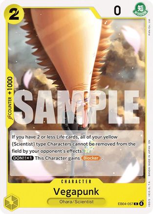 Vegapunk (EB04-057) - [Adventure on Kami's Island]