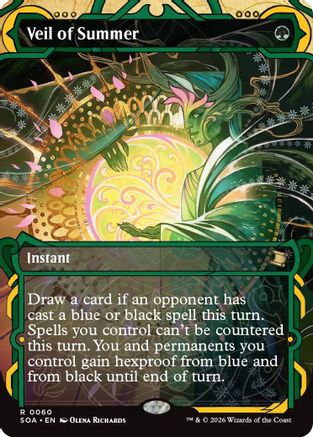 Veil of Summer  [Secrets of Strixhaven: Mystical Archive]