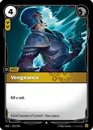 Vengeance (229/298) - Riftbound - [Origins] Foil