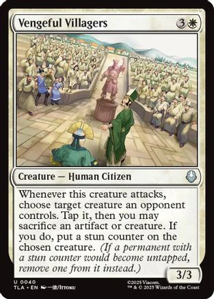 Vengeful Villagers  [Avatar: The Last Airbender] Foil