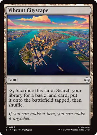 Vibrant Cityscape  [Marvel's Spider-Man] Foil