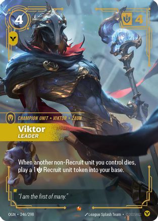 Viktor - Leader (246/298) - Riftbound - [Origins] Foil