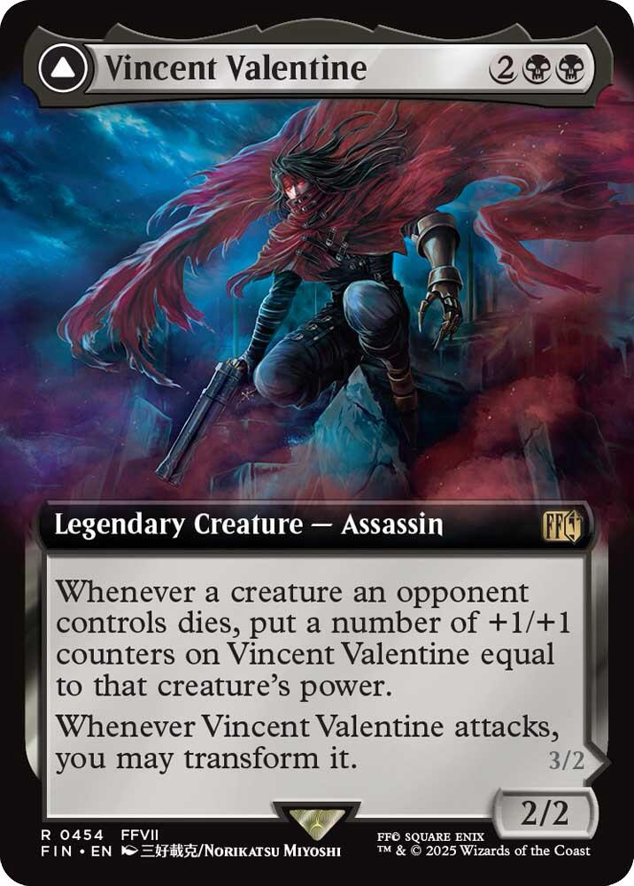 Vincent Valentine // Galian Beast (Extended Art) [FINAL FANTASY] Foil - Image 2