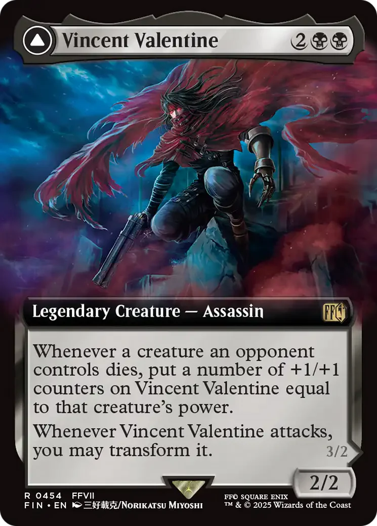 Vincent Valentine // Galian Beast (Extended Art) [FINAL FANTASY] Foil - Image 3
