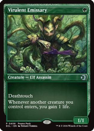 Virulent Emissary  [Promo Pack: Lorwyn Eclipsed]