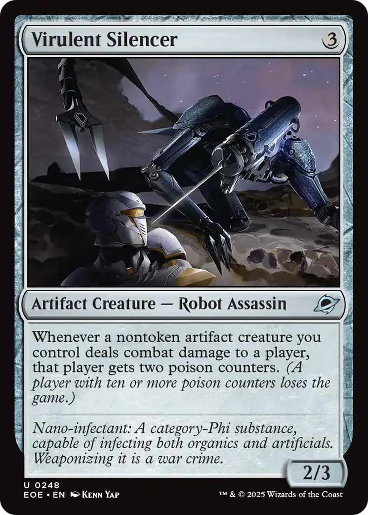Virulent Silencer [Edge of Eternities] Foil