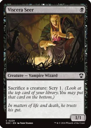 Viscera Seer  [Commander: Secrets of Strixhaven]