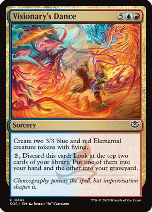 Visionary's Dance  [Secrets of Strixhaven] Foil
