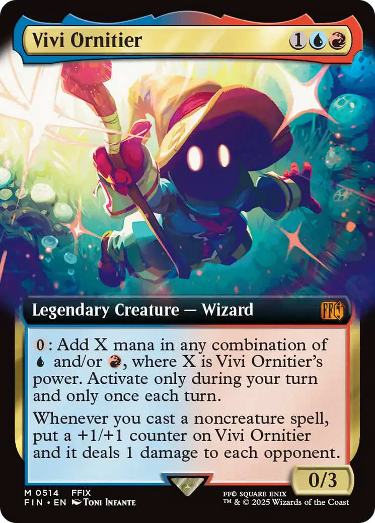 Vivi Ornitier (Extended Art) [FINAL FANTASY] Foil