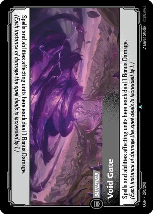 Void Gate (296/298) - Riftbound - [Origins] Foil