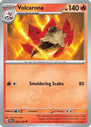 Volcarona (029/159) [Scarlet & Violet: Journey Together] Reverse Holofoil