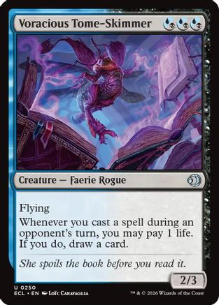 Voracious Tome-Skimmer  [Lorwyn Eclipsed]