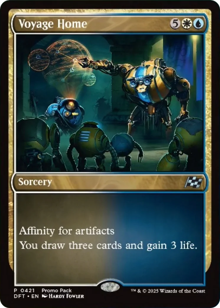 Voyage Home (Promo Pack) [Aetherdrift Promos] Foil