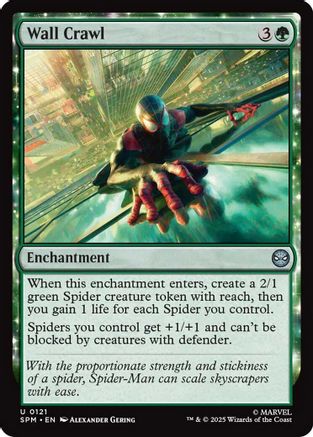 Wall Crawl  [Marvel's Spider-Man] Foil