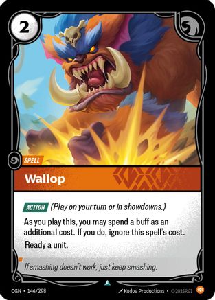 Wallop (146/298) - Riftbound - [Origins] Foil