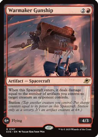 Warmaker Gunship  [Promo Pack: Edge of Eternities] Foil