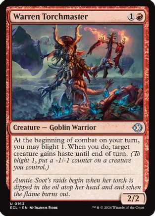 Warren Torchmaster  [Lorwyn Eclipsed]