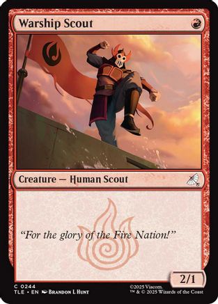 Warship scout  [Avatar: The Last Airbender: Eternal-Legal]