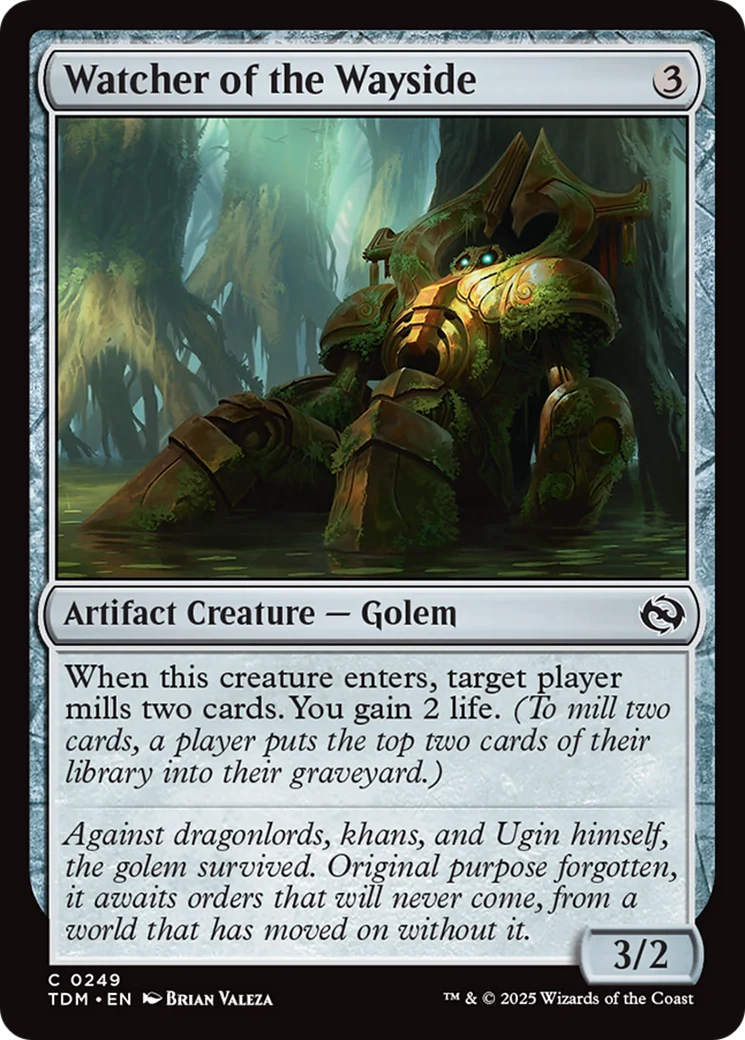 Watcher of the Wayside [Tarkir: Dragonstorm] Foil