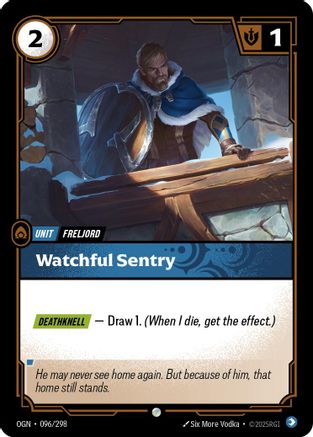 Watchful Sentry (096/298) - Riftbound - [Origins]