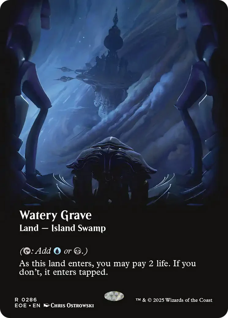 Watery Grave (Borderless) [Edge of Eternities] Foil